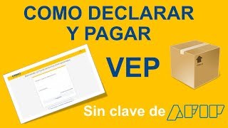 Envíos Postales Internacional Como Declarar y Pagar VEP 2022 [upl. by Merriman]