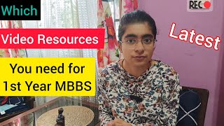 Which video Resources to choose for mbbs 1st year  mbbs gmchchandigarh [upl. by Elbys]