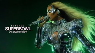 Beyoncé  Superbowl 2024 halftime show concept LIVE STUDIO VERSION EPILEPSY WARNING [upl. by Urba]