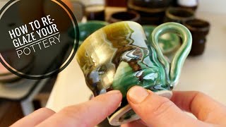 How to ReGlaze your Pottery [upl. by Gambrell871]