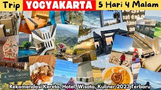 TRIP JOGJA 5 Hari 4 Hotel 2 Kereta Wisata Kuliner dll  Trip Hemat Yogyakarta [upl. by Bathesda]