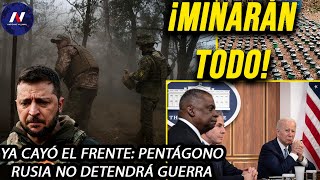 ¡Biden autoriza minar todo El frente se derrumbó confirma Pentágono Rusia dice que no se detendrá [upl. by Thun]