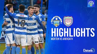 Greenock Morton vs Arbroath  cinch Championship  Match Highlights [upl. by Roos540]