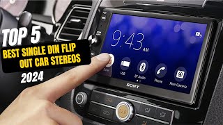 Best Single Din Flip Out Car Stereos of 2024 [upl. by Namas989]