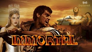 War Between Humans And Gods  Immortals Full Movie Explained in Hindi [upl. by Goodden]