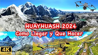 Cordillera de Huayhuash Ruta desde Lima Raura Huayhuash desde un Drone Perú 2024 🇵🇪 [upl. by Nylasej]