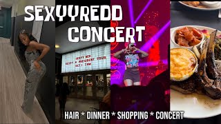 TN VLOG  grwm for sexyyred concert vlog  dinner  exploring nashville [upl. by Francoise969]