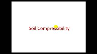 Soil Compressibility [upl. by Novonod812]