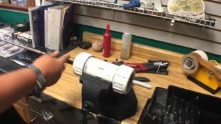 how to build golf clubs spinning the shaft [upl. by Willetta]