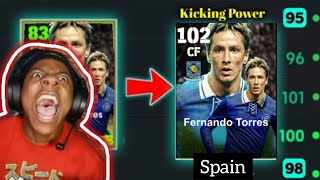 Fernando Torres Spanish football player 💀 efootball 25 mobile new player [upl. by Fidela]