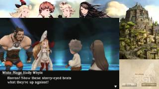 Bravely Default Walkthrough  Intro Boss Battle Barras Lehr and Holly Whyte [upl. by Yddub]