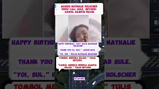 Momen Nathalie Holscher Video Call Sule Netizen Kawal Sampai Rujuk sule nathalieholscher shorts [upl. by Zurciram]