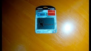 Распаковка Kingston SSDNow A400 240GB 25quot SATAIII TLC из Rozetkacomua [upl. by Annoda231]