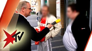 Menschen vor dem Jobcenter Arbeit anbieten Das stern TVExperiment  stern TV [upl. by Carter943]