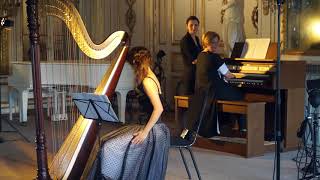 Isaac Albéniz Granada Cuba — Olesya Kravchenko organ Nadya Sergeeva harp [upl. by Attenwad728]