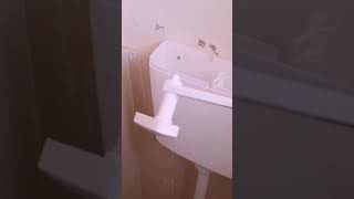 How to toilet seat fitting PVC cistern कैसे लगे  short shortvideo ytshort [upl. by Timi]