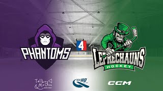 Phantoms v Leprechauns  Div 4  27th November  IceHQ Rec League ice hockey [upl. by Allisirp401]