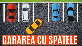 3 PAȘI Pentru O GARARE PERFECTĂ  Parcarea Cu Spatele  Școala de șoferi [upl. by Bentley]