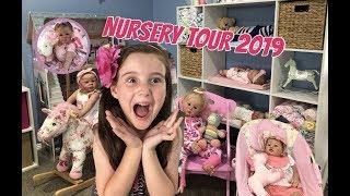 REBORN NURSERY TOUR 2019 PLUS EXCITING ANNOUNCEMENTS [upl. by Mandal]