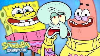 SpongeBobs Best Family Moments ❤️  50 Minute Compilation  SpongeBob [upl. by Gerrald]