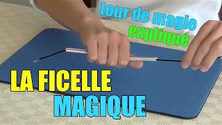 Tour de magie avec une ficelle [upl. by Alenoel]