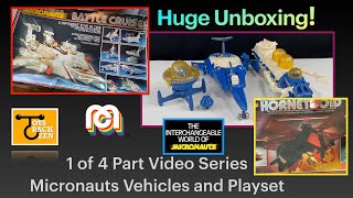 Micronauts  MAL  Hornetoid  Battle Cruiser  Rocket Tubes Toy Reveal Part 1 [upl. by Ma879]