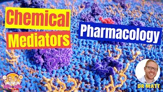 Chemical mediators  Pharmacology [upl. by Nimra]