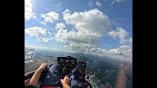 Anflug auf den Brocken 80 Km Konvergenz mit Larus [upl. by Kristie706]