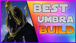 Warframe Excalibur Umbra Build  Steel Path [upl. by Beutner541]