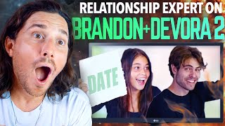 Dating Coach Reacts to BRANDON WALSH  DEVORAH ROLOFF 2 [upl. by Raasch]