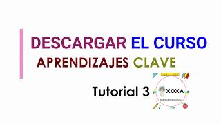 APRENDIZAJES CLAVE DESCARGAR CURSO [upl. by Emelda223]