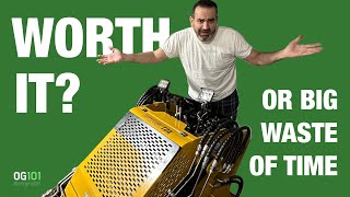 Cheap Mini Skidsteer Purchase Review First Service Fixes and Regrets [upl. by Pettit]