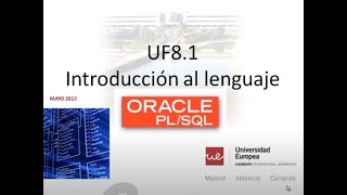 1 Introducción PLSQL [upl. by Brendan236]