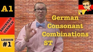 German Consonant Combinations  Beginner German with Herr Antrim Lesson 13 [upl. by Iatnwahs721]