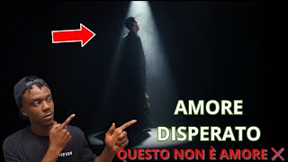 ACHILLE LAURO  AMORE DISPERATO OFFICIAL VIDEO REACTION [upl. by Ilek]