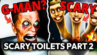 ALL SCARY TOILETS 2  Skibidi Toilet ALL SECRETS amp Easter Egg Analysis amp Theory [upl. by Stclair606]