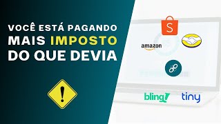 VOCÊ PAGA MAIS IMPOSTO VENDENDO COM PROMOÇÃO EM MARKETPLACES Aprenda a corrigir [upl. by Nnylatsyrc362]