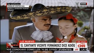 Muerte de Vicente Fernández así lo recuerdan amigos y conocidos [upl. by Aeel]