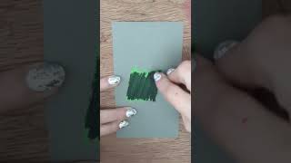 CLEVER Oil Pastel Trick Easy Sgraffito Technique oilpastel [upl. by Zigmund806]