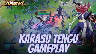 ITACHI KW❗KARASU TENGU ONMYOUJI ARENA GAMEPLAY [upl. by Fausta]