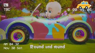 Wheels on the Car Song  60 Seconds of Sound Variations  Nursery Rhymes for Kids [upl. by Yim]