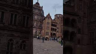 Ruins of Heidelberg Castle Walks in Germany germancity tramtour travel history nature castle [upl. by Alston]