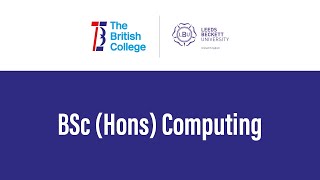 BSc Hons Computing  The British College [upl. by Purpura235]