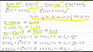 Find the 5th degree Taylor polynomial for sinx from scratch [upl. by Dorene344]