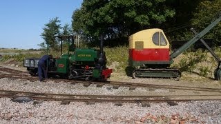 Leighton Buzzard Narrow Gauge Railway LBNGR Great Slate Quarry Fest Sept 2012 Part 2 [upl. by Nahpos49]