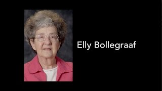 Ottawa Holocaust Survivors Testimonial 2016 Elly Bollegraaf [upl. by Nnairam]