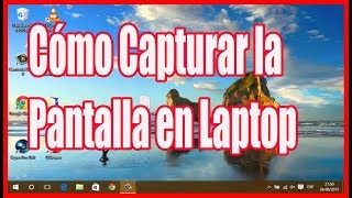 ¿Cómo Capturar la Pantalla en Laptop 2018 [upl. by Azaria]