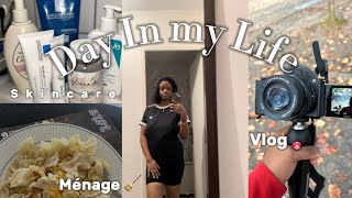 VLO DAY IN MY LIFE SKINCARE  MÉNAGE 🧹… [upl. by Mychael]