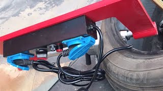 Portable Vulcanizing Tire Repair Machine Tool [upl. by Stuppy71]