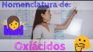 Cómo se nombran los OXIÁCIDOS 🤔 Nomenclatura TRADICIONAL de COMPUESTOS INORGANICOS [upl. by Ditter]